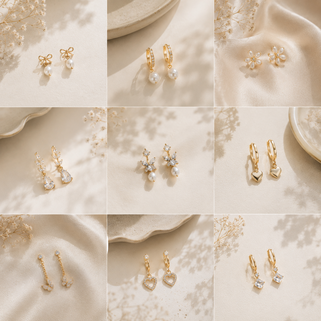 stone earings